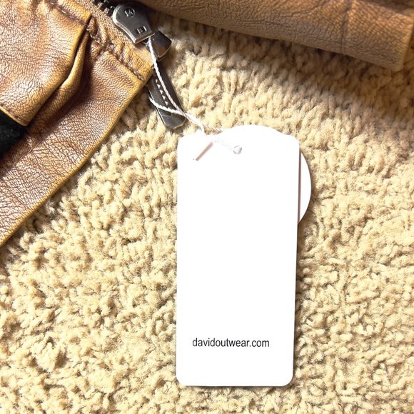 NWT David Outerwear Leather Jacket - Picture 10 of 14